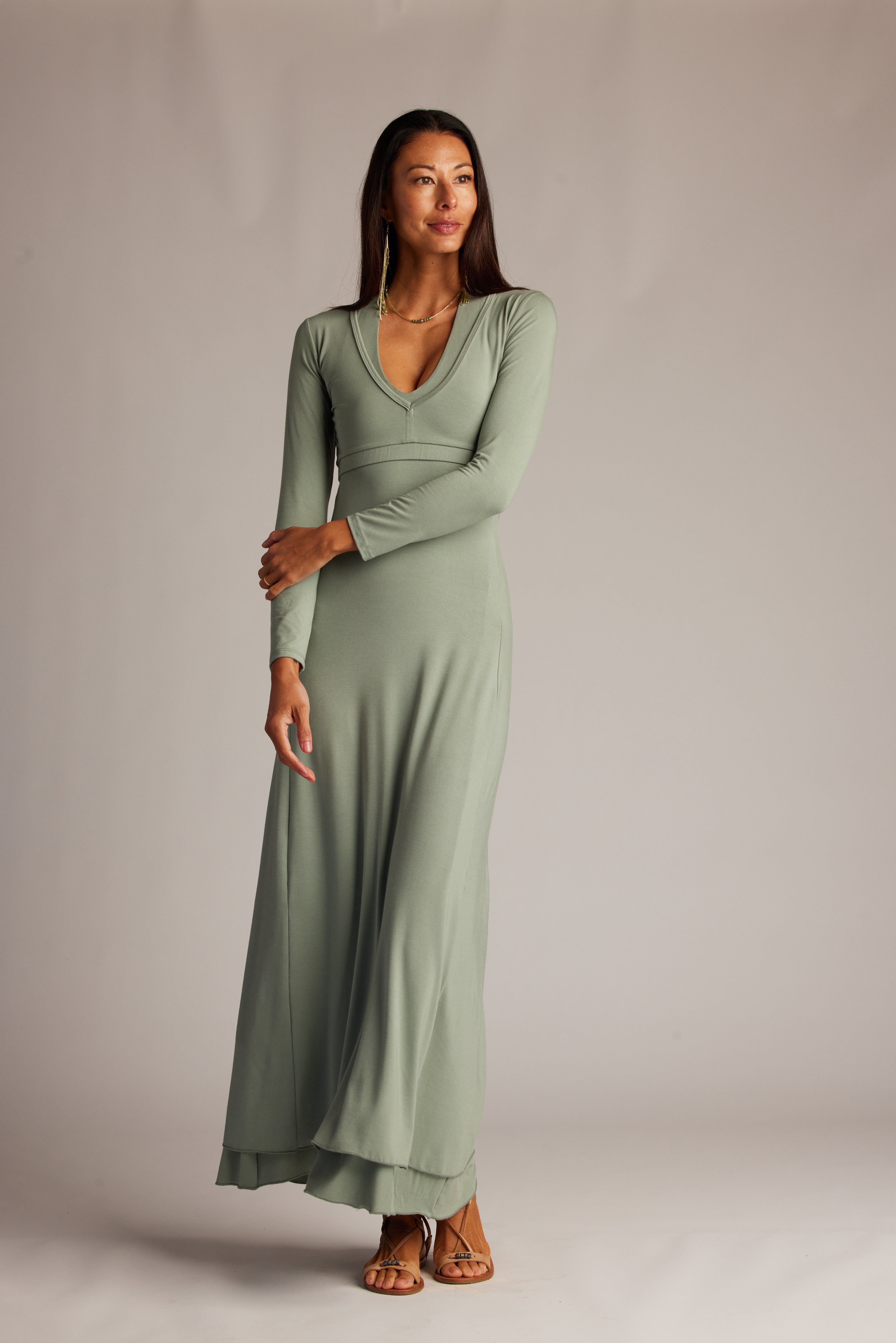 Teal Chi Chi Maxi Set