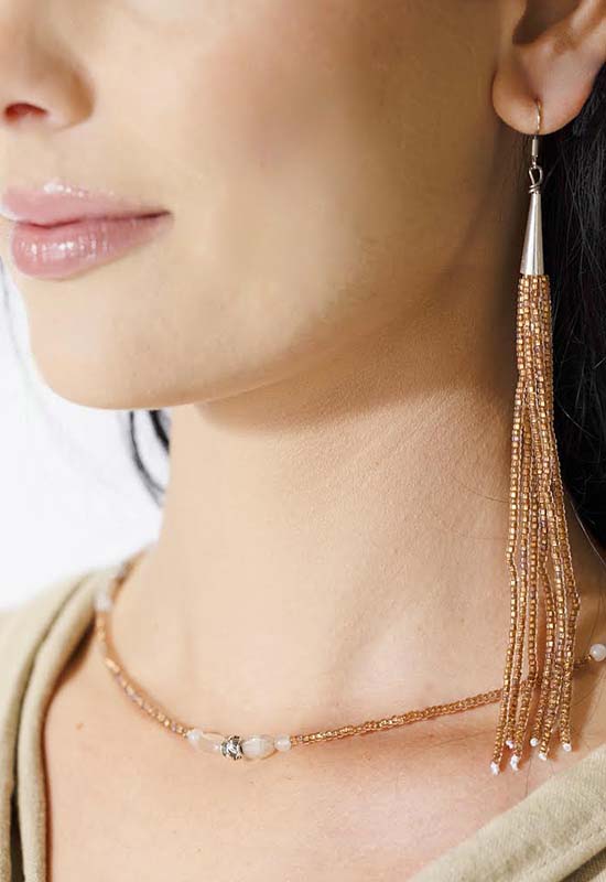 Bonita Beads - Corn Earrings